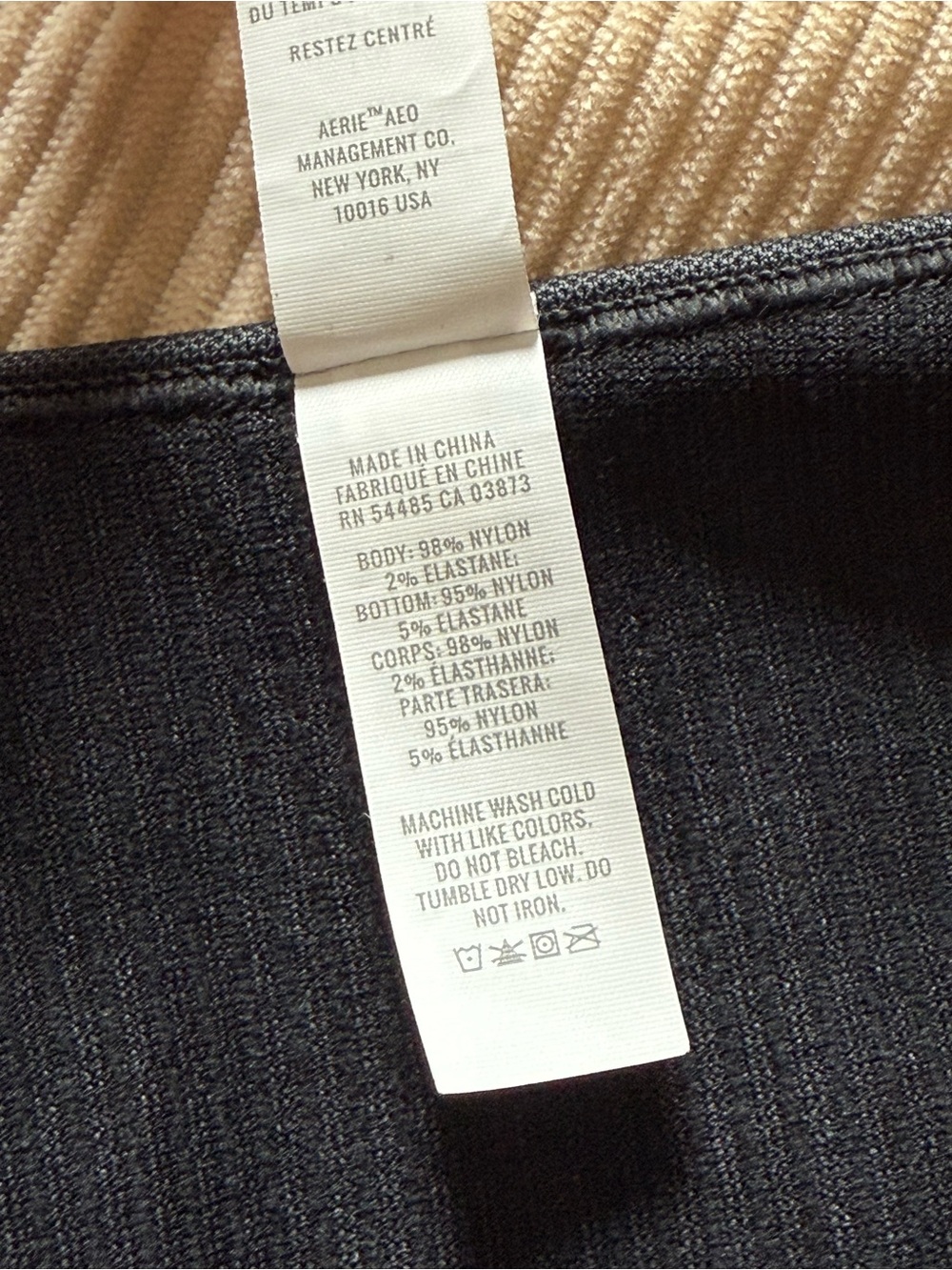 OFFLINE by Aerie Seamless Ribbed Long Sleeve Crop Top Large - Picture 10 of 13